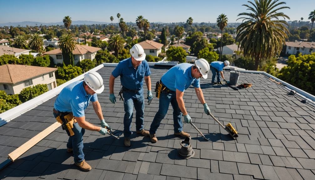 top roofing services beverly grove