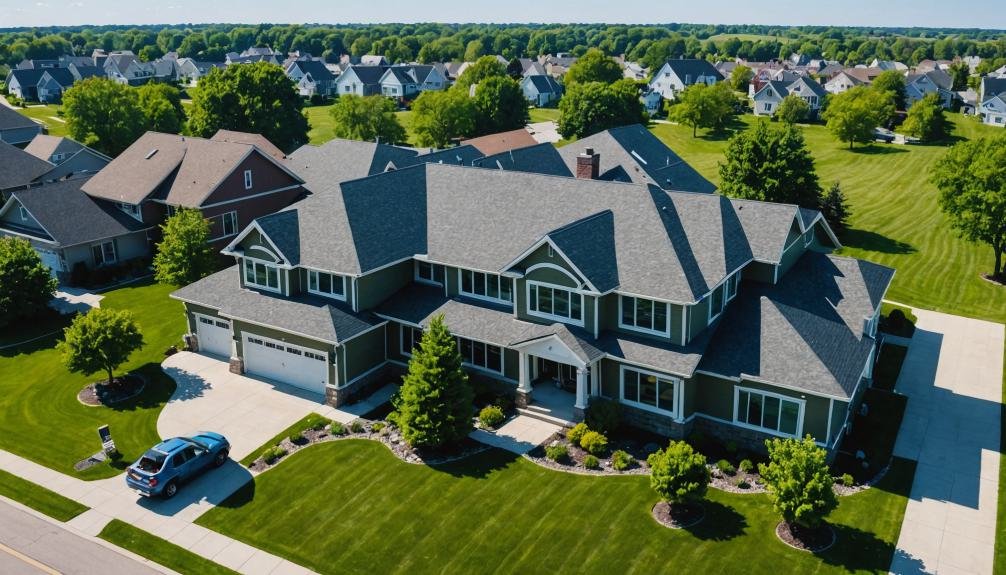 top roofing services des moines