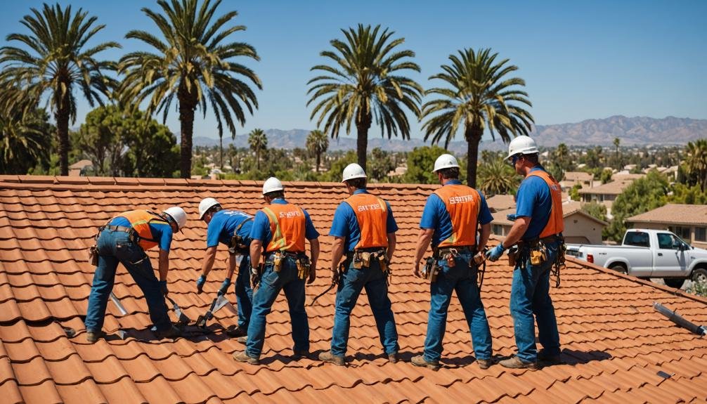 top roofing services santee